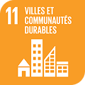 Logo ODD 11 - Ville et communautés durables